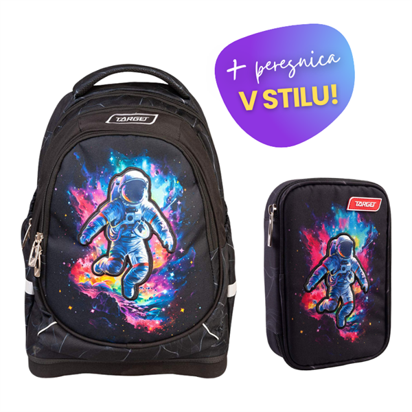 Komplet Target Galactic Glow: nahrbtnik + peresnica
