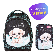 Komplet Target Puppy Love: nahrbtnik + peresnica