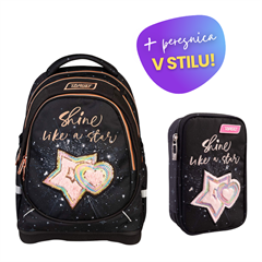 Komplet Target Shining Star: nahrbtnik + peresnica