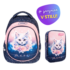 Komplet Target Meow: nahrbtnik + peresnica