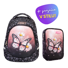 Komplet Target Spring Butterfly: nahrbtnik + peresnica