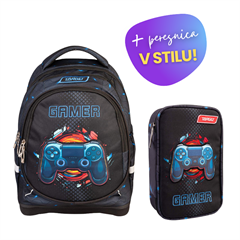 Komplet Target Vivid Gamer: nahrbtnik + peresnica