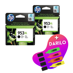 Komplet kartuš HP L0S70AE nr.953XL (črna), original, 2 kosa + DARILO GRATIS