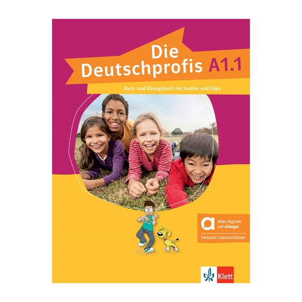 Die Deutschprofis A1.1, hibridna izdaja, učbenik in delovni zvezek