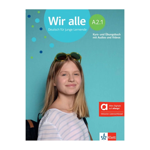WIR ALLE A2.1 hibridna izdaja, učbenik + delovni zvezek + allango dostop