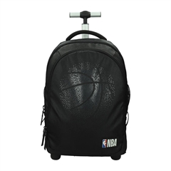 Šolski nahrbtnik na kolesih Trolley NBA Black