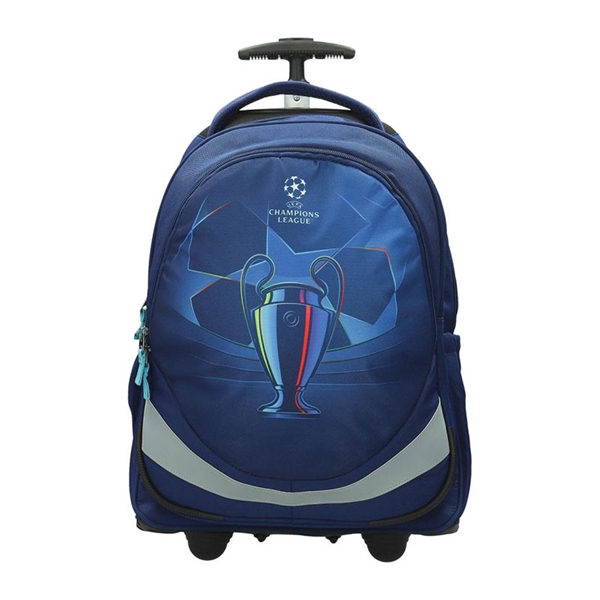 Šolski nahrbtnik na kolesih Trolley UEFA Blue