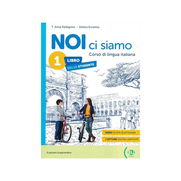 Noi ci siamo 1, učbenik za italijanščino kot izbirni + koda