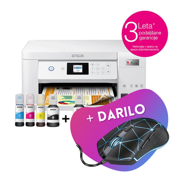 Večfunkcijska naprava Epson EcoTank L4266 + DARILO