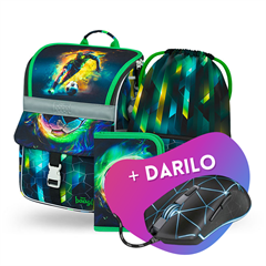 Prvošolski set Baagl Zippy Football Player (3-delni) + DARILO