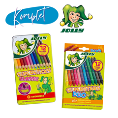 SUPER šolski komplet Jolly, 12 + 12 kosov