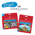 Šolski komplet barvic Faber-Castell Grad, 60 + 24 kosov