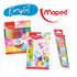SUPER šolski komplet Maped Cute Mini, 3 + 6 + 24 kosov