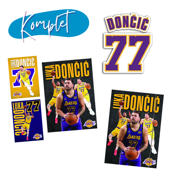 SUPER šolski komplet Luka Dončić