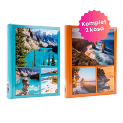 Darilni paket najlepših spominov Poletje: 2x Foto album, 200 + 200 slik