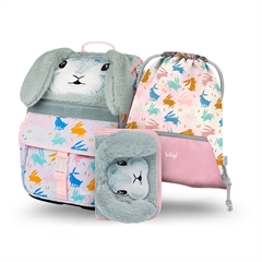 Prvošolski set Baagl Zippy Bunny (3-delni)