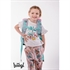 Prvošolski set Baagl Zippy Flamingo (3-delni)