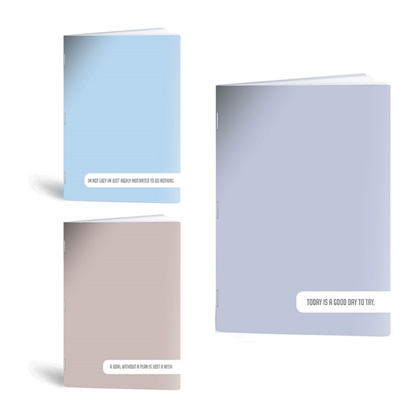 Komplet zvezkov A4 Rucksack Only, Solid1, črte z 9 mm robom, 52 listov, sortirano, 4 + 1 GRATIS