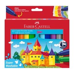 Flomastri Faber-Castell Jumbo, 24 kosov