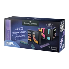 Marker Faber-Castell Textliner 46 Deskset, 16 kosov