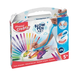 Set za ustvarjanje Maped Blow Pen Art