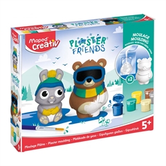 Set za ustvarjanje Maped Plaster Friends Zima