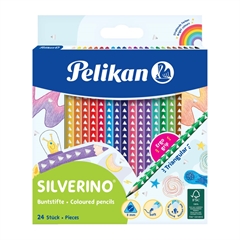 Barvice Pelikan Silverino trikotne, 24 kosov