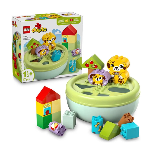 LEGO DUPLO: Razvrščanje oblik: Psičkova uta