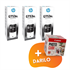 Komplet črnil za HP GT53 XL (1VV21AE) (črna), original, 3 kosi + DARILO GRATIS