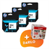 Komplet kartuš HP N9K06AE nr.304 (črna), original, 3 kosi + DARILO GRATIS