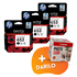 Komplet kartuš HP 3YM75AE nr.653 (črna), original, 3 kosi + DARILO GRATIS