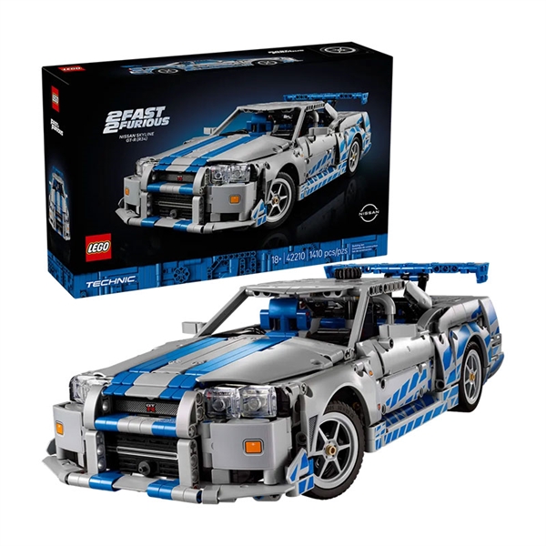 LEGO Technic: Avtomobil 2 Fast 2 Furious Nissan Skyline GT-R (R34)