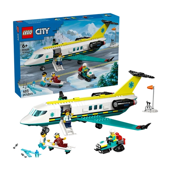 LEGO City: Reševalno letalo za nujne primere