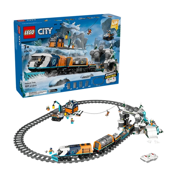LEGO City: Raziskovalni arktični polarni ekspresni vlak