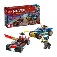 LEGO Ninjago: Avtomobilska dirka Rogue proti Drixu