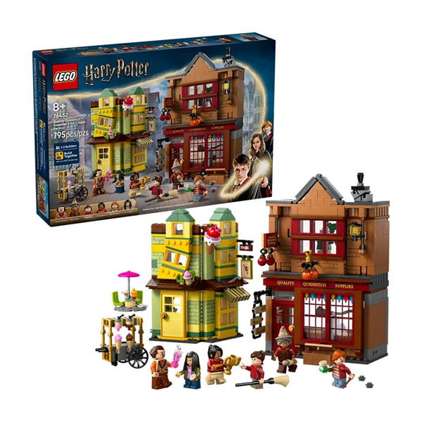 LEGO Harry Potter: Kakovostne potrebščine za Quidditch in Sladoledarnica