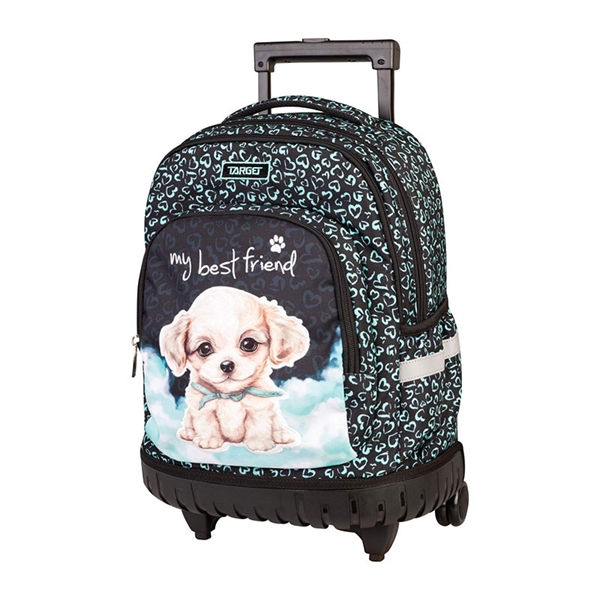 Šolski nahrbtnik na kolesih Target Puppy Love