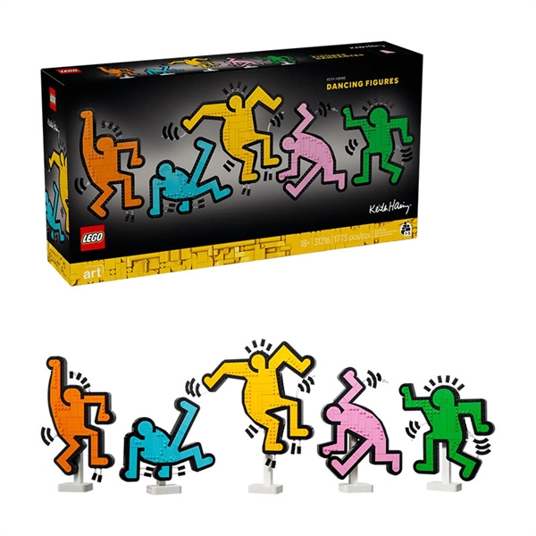 LEGO Art: Keith Haring – Plesalci