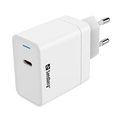 Stenski polnilec Sandberg USB-C (hitro polnjenje), 65 W
