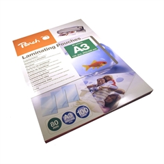 Žepki za plastificiranje (A3), glossy, 80 mic, 100 kosov (PP580-01)