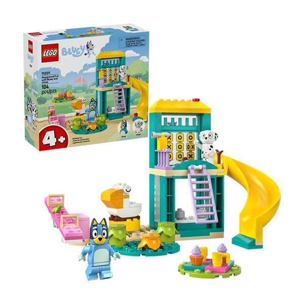 LEGO DUPLO: Bluey in Chloe se zabavata na igrišču