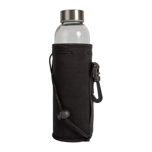 Steklenica Hydra, 500 ml, črna