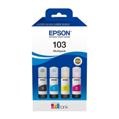 Komplet črnil Epson 103 (C13T00S64A) (BK/C/M/Y), original