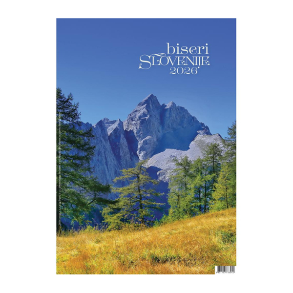 Stenski koledar 2026, Biseri Slovenije