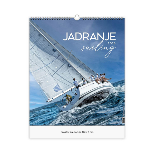 Stenski koledar 2026, Jadranje