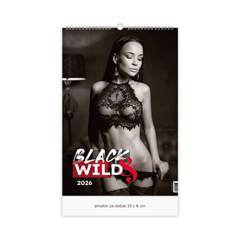 Stenski koledar 2026, Black and Wild