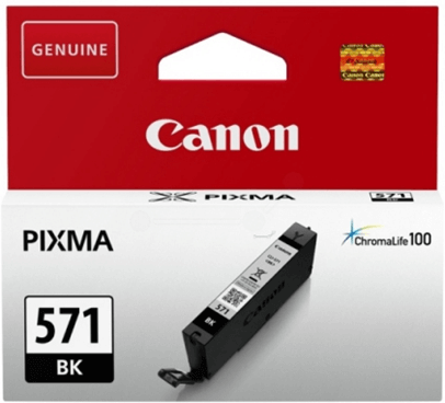 Poškodovana embalaža: kartuša Canon CLI-571BK (črna), original