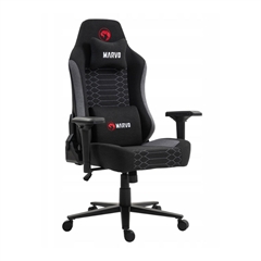Gaming stol Marvo Kahn Grey CH-178, črno siv