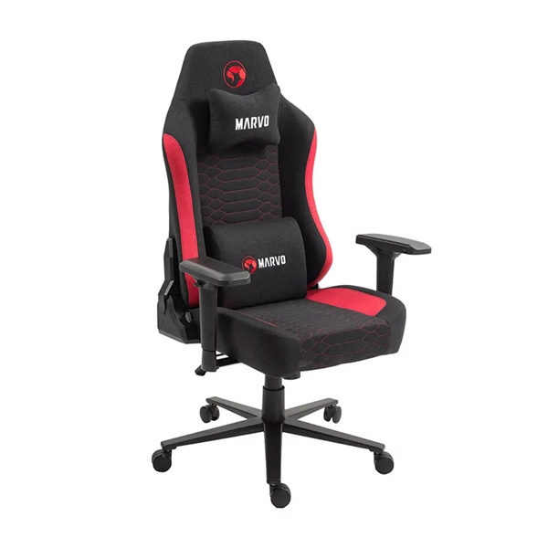 Gaming stol Marvo Kahn Red CH-178, črno rdeč