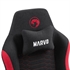 Gaming stol Marvo Kahn Red CH-178, črno rdeč
